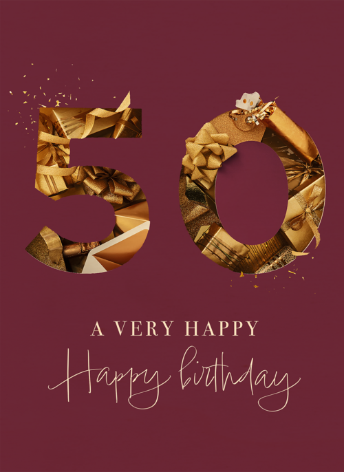 Houten Kaart Kaart Met Leeftijden | Houten Kaart Hallmark | Kaart Met Leeftijden | Verjaardagskaart 50 Goud Cadeau