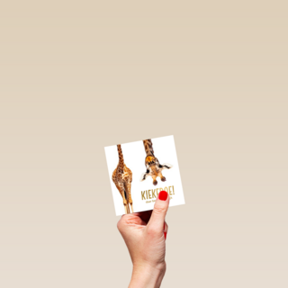 geboorte giraffe kiekeboe