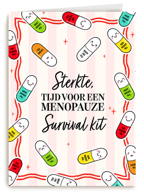 Kaart Hallmark | Overgang | Menopause Survival Kit