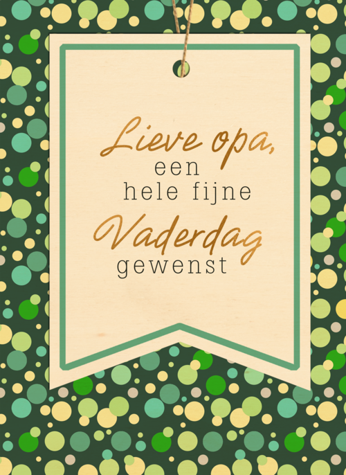 Houten Kaart Vaderdag | Hallmark | Houten Kaart Hallmark | Vaderdag | Vaderdag Kaart Voor Opa