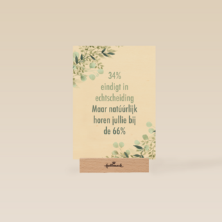 34 procent eindigt in echtscheiding