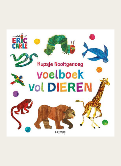 Boek Rupsje Nooitgenoeg Voelboek Vol Dieren | Hallmark Cadeau Baby |