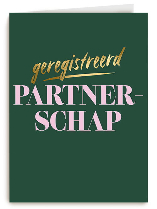 Kaart Hallmark | Huwelijksjubileum | Love Story Geregistreerd Partnerschap