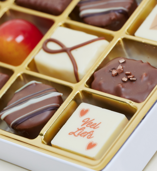 Chocolade Bonbons Veel Liefs