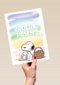 pasen kaart snoopy vrolijk pasen
