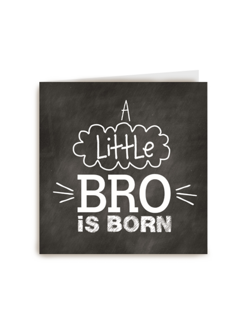 a little bro is born