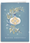 Kerstkaart stijlvol wintergreetings