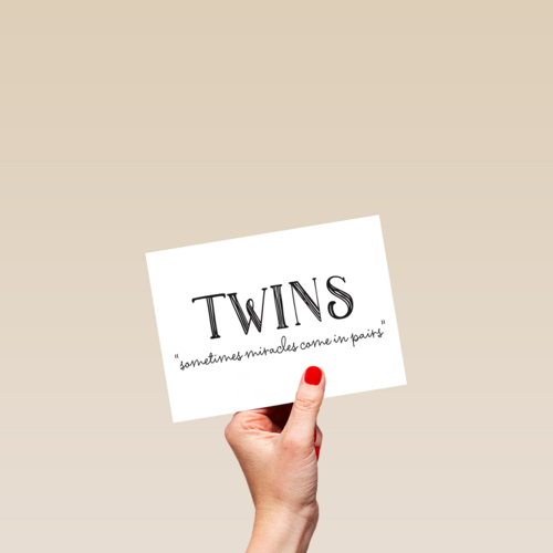 twins sometimes miracles come in pairs