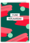 verjaardag kaart stijlvol fijne verjaardag groen rood