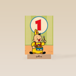 Bumba verjaardagskaart 1 jaar