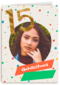 Gefeliciteerd 15 jaar fotokaart