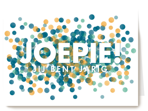 verjaardag man hip joepie jij bent jarig