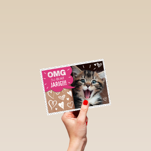 omg jij bent jarig