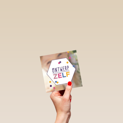 ontwerp het zelf kaart square