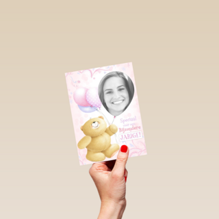 fotokaart forever friends hiep hiep hoera