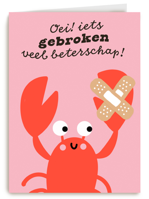 Oei iets gebroken