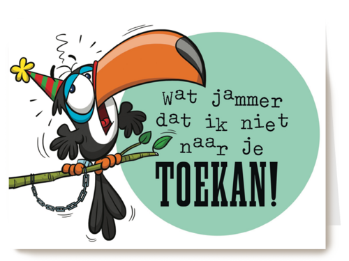 funny mail wat jammer dat ik niet naar je toekan