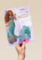 Ariel Little Mermaid kaart Happy Birthday