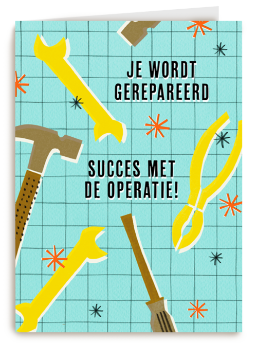 Je wordt gerepareerd