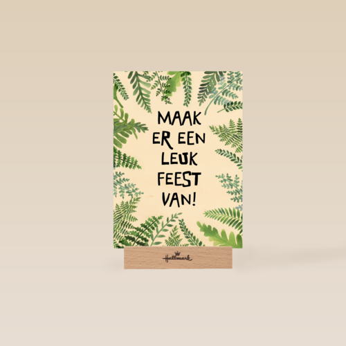 maak er een leuk feest van