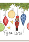 Kerstkaart Matia Studio Hobbelpaard