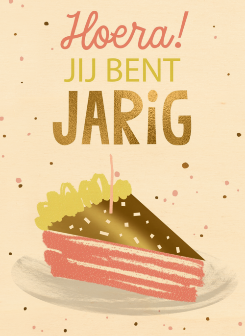 hoera taart jij bent jarig