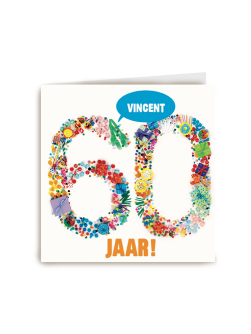 verjaardag leeftijd plus 60 jaar