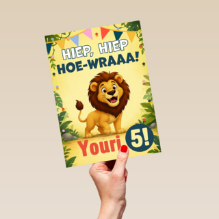 Verjaardag Jongen Hoewraaa