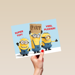 minions op kamp