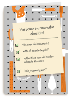 verhuisd kaart checklist verbouwing