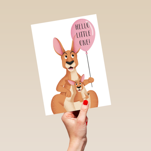 een ballon voor de dochter