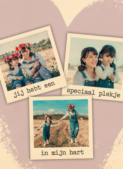 Houten Kaart Liefde Valentijn | Houten Kaart Hallmark | Liefde Valentijn | Valentijnskaart Foto 3 Zones Speciaal Plekje