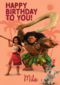 Disney Vaiana Happy Birthday To You