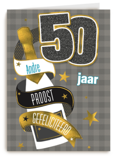 verjaardag leeftijden fles 50 jaar