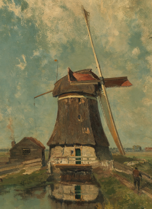 Houten Kaart Groetjes Uit | Houten Kaart Hallmark | Groetjes Uit | Studio Art Kaart Blanco Met Een Nederlandse Molen