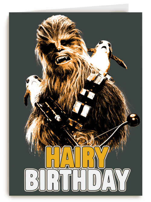 Star Wars Chewbacca Hairy Birthday