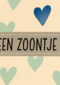 een zoontje met veel harten