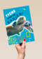 verjaardag kaart schildpad