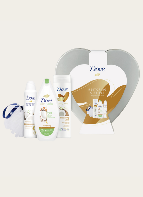 Cadeauset Dove Coconut Restoring | Dove Cadeau Beauty |