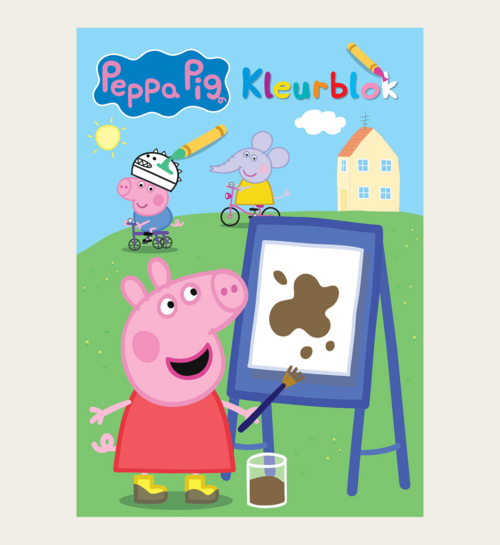 Kleurblok Peppa Pig