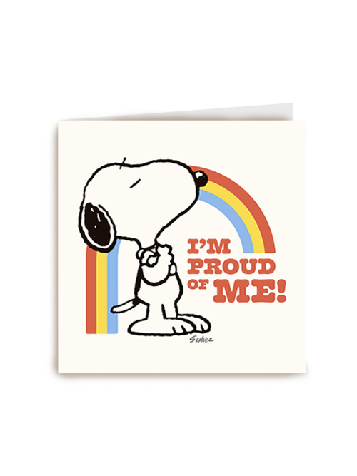 Kaart Hallmark | Moeilijke Momenten Vriendschap Mentale Gezondheid | Peanuts Im Proud Of Me
