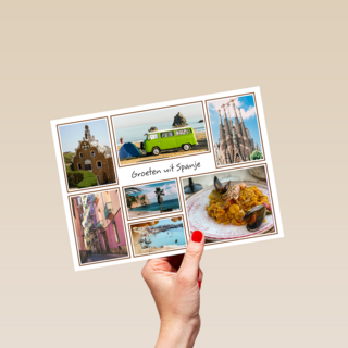 Groeten uit fotocollage