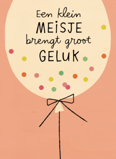 ballon met confetti