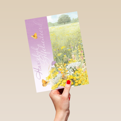 bloemenweide hartelijk gefeliciteerd