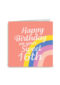happy birthday 16 met deze regenboog