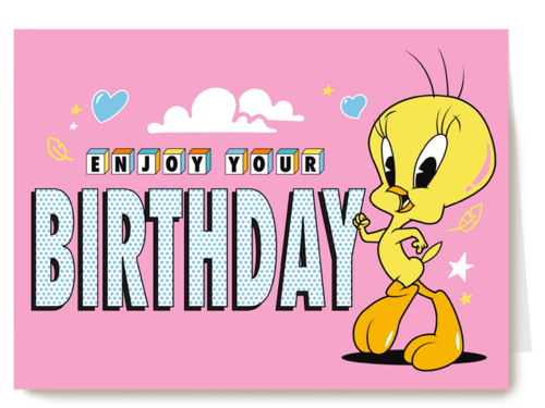 enjoy your birthday with Tweety