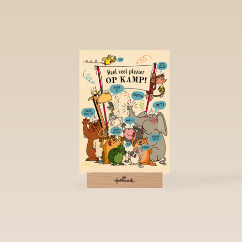 Dieren op kamp