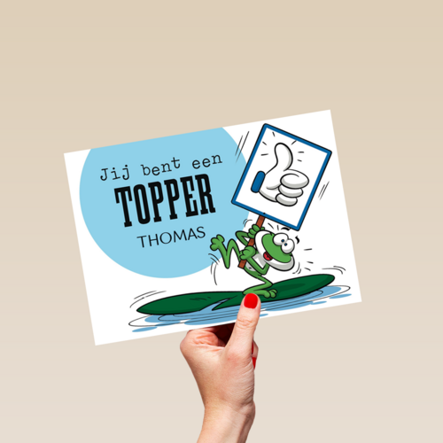 funny mail jij bent een topper