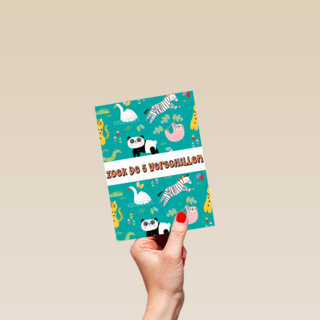 Kinderkaart Zoek de 5 verschillen