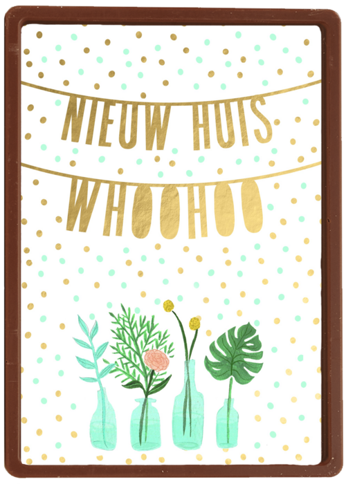 Kaart Hallmark | Felicitatie Nieuwe Woning Verhuisbericht | Een Nieuw Huis Woohoo